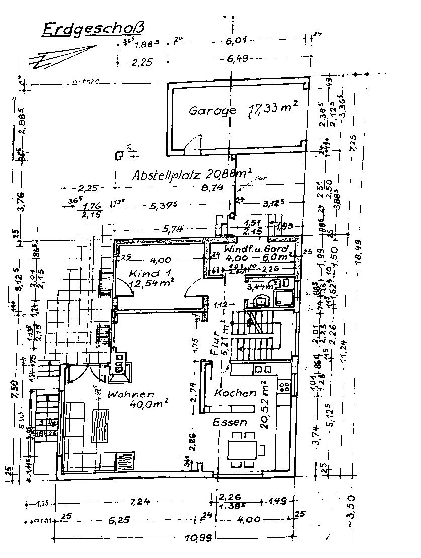 Grundriss Erdgeschoss